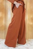 Apres Wide Leg Pant Rust